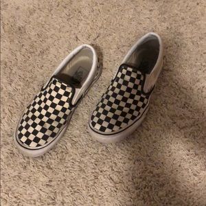 Checkered vans